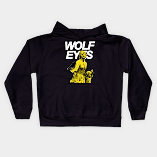 Wolf Eyes alternative indie rock Kids Hoodie